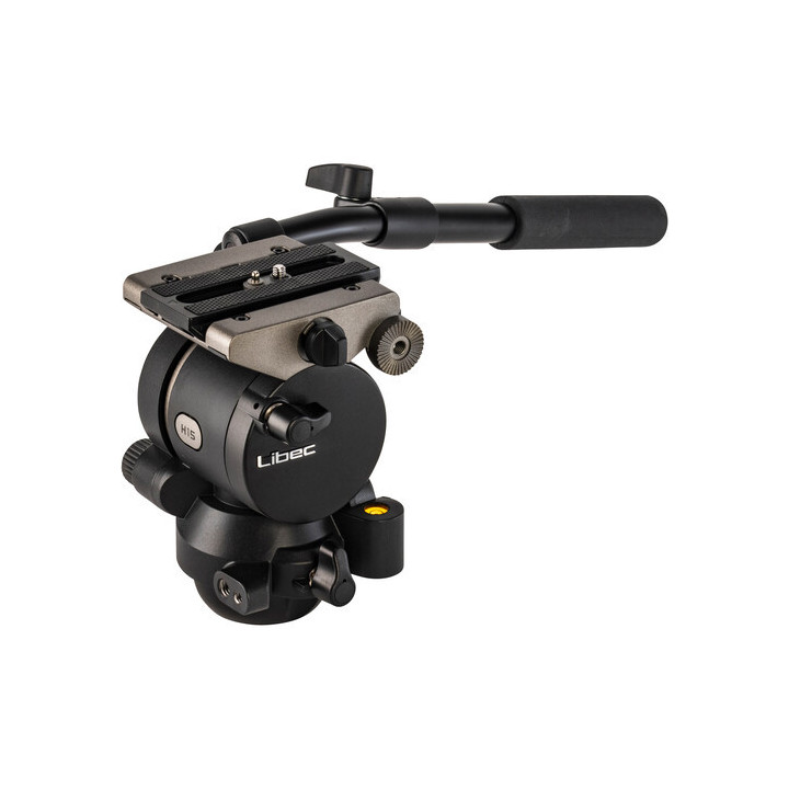 Libec HS-150MQ - Tripod System with H15 Head, Mid-Level Spreader, Rubber Feet & Case