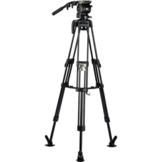 Libec HS-350MQ - Tripod System with H35 Head, Mid-Level Spreader, Rubber Feet & Case