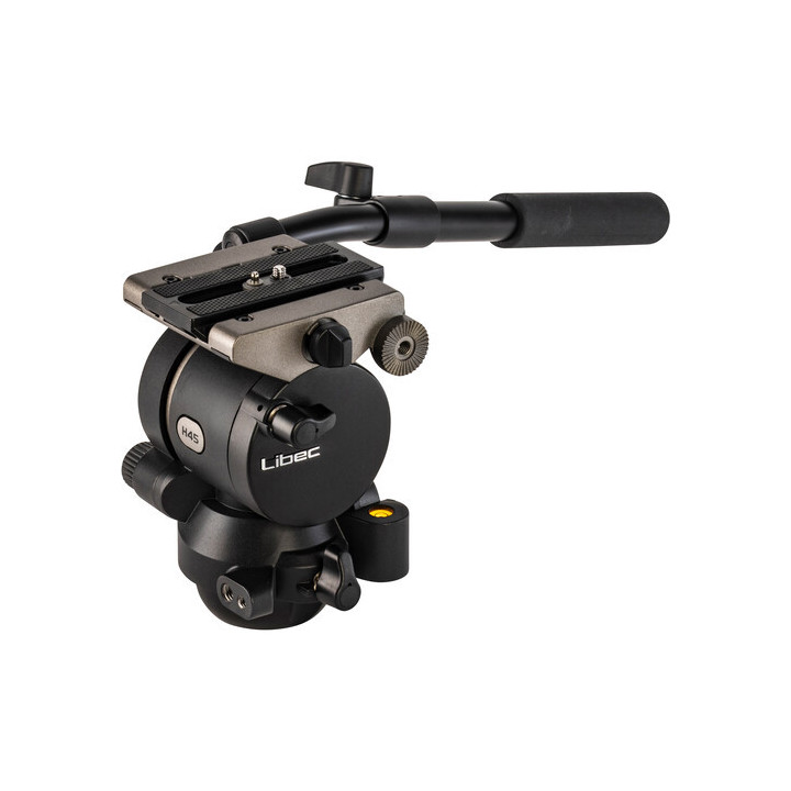 Libec HS-450MQ - Tripod System with H45 Head, Mid-Level Spreader, Rubber Feet & Case