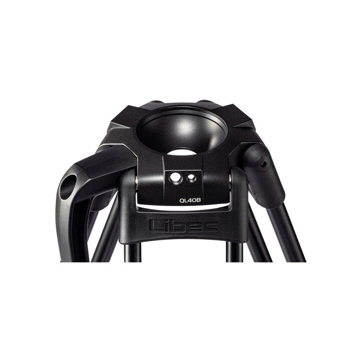 Libec NX-300MQ - Tripod System with N30 Head, Mid-Level Spreader, Rubber Feet & Case