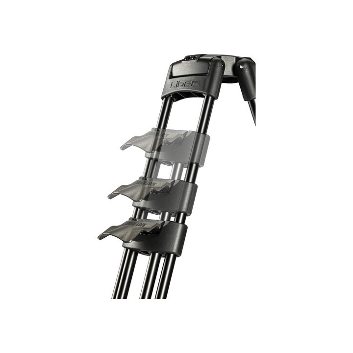 Libec NX-300MQ - Tripod System with N30 Head, Mid-Level Spreader, Rubber Feet & Case