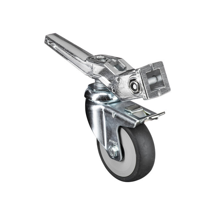 Manfrotto Avenger A9000N - Wheel Set 3 w/Brakes Silver