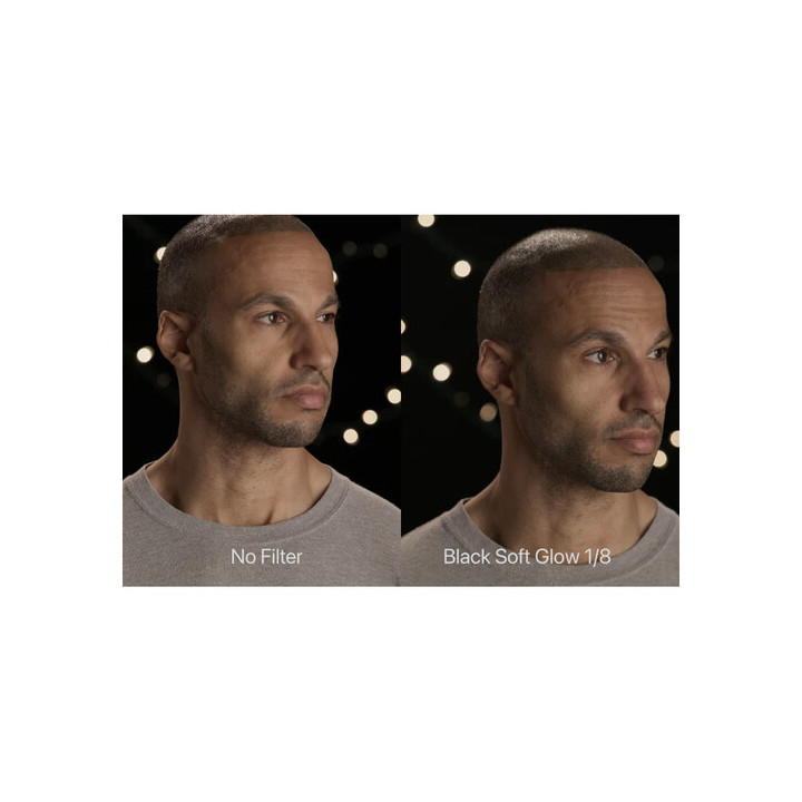 Tiffen 4565BSG18 - 4X5.650 BLACK SOFT GLOW 1/8 FILTER