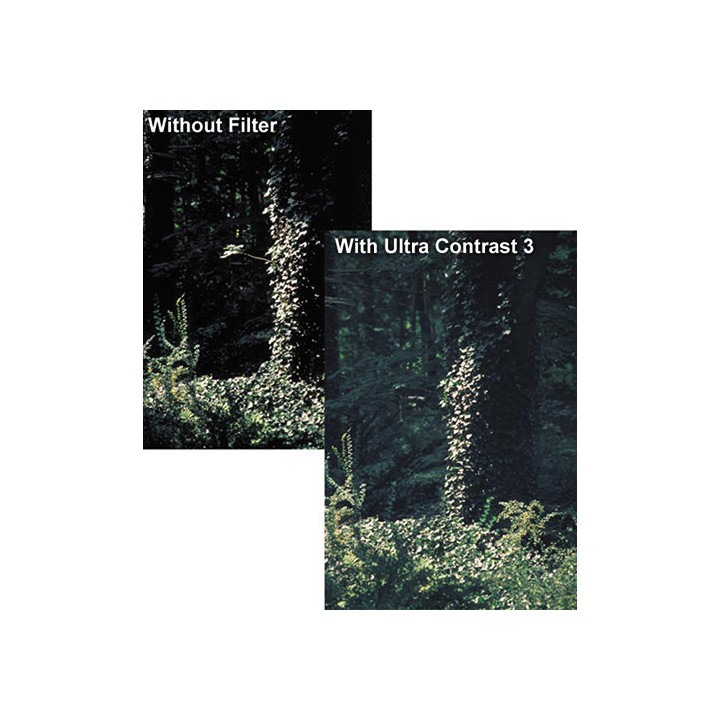 Tiffen 456DC12 - 4X5.650 DARK CONTRAST 1/2 FILTER