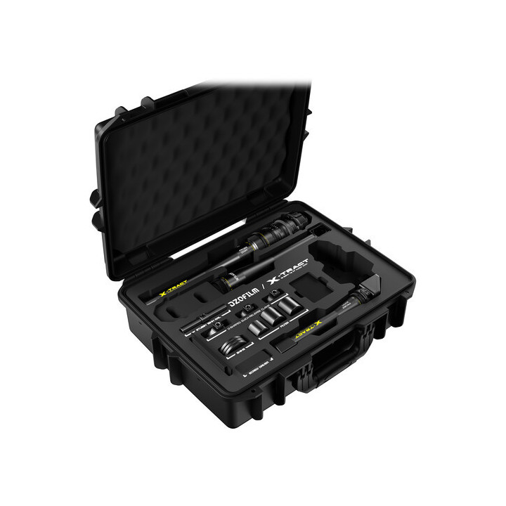 DZOFilm DZO-X1828ABCS - X-Tract 18-28mm T8 FF Detachable Probe Zoom with Case (0, 90 & 360, ARRI PL, Metric)