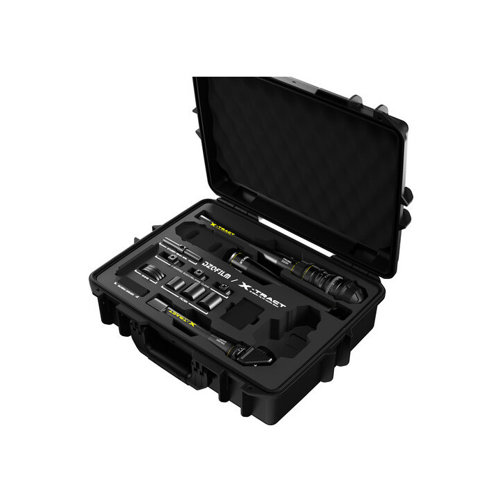 DZOFilm DZO-X1828ABCS - X-Tract 18-28mm T8 FF Detachable Probe Zoom with Case (0, 90 & 360, ARRI PL, Metric)