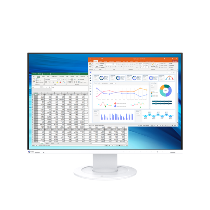 EIZO EV2410R - 24.1" Color LCD Monitor, White