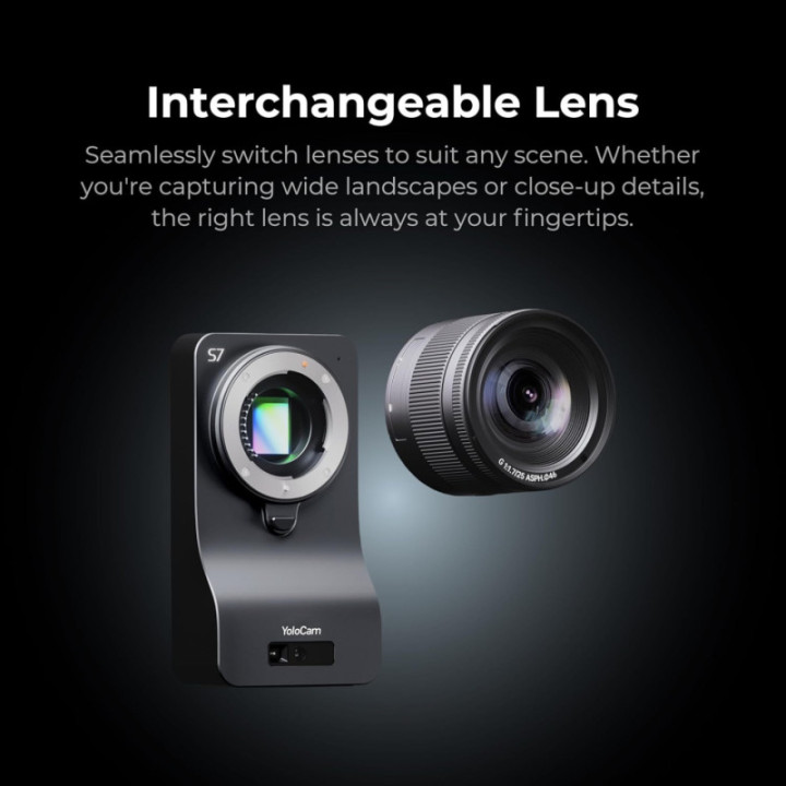 YoloLiv YoloCam S7 - AI-Powered 4K60 camera