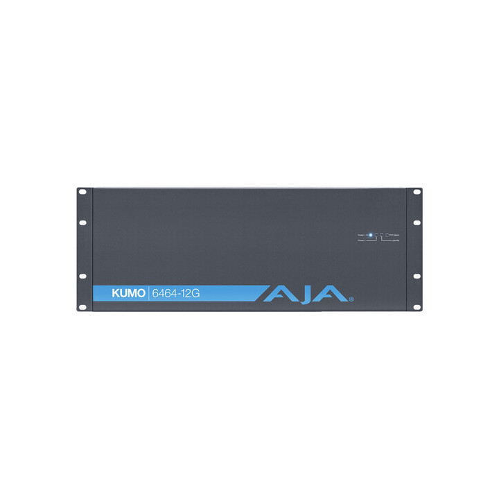 AJA KUMO-6464-12G-1 - KUMO 64x64 Compact 12G-SDI Router