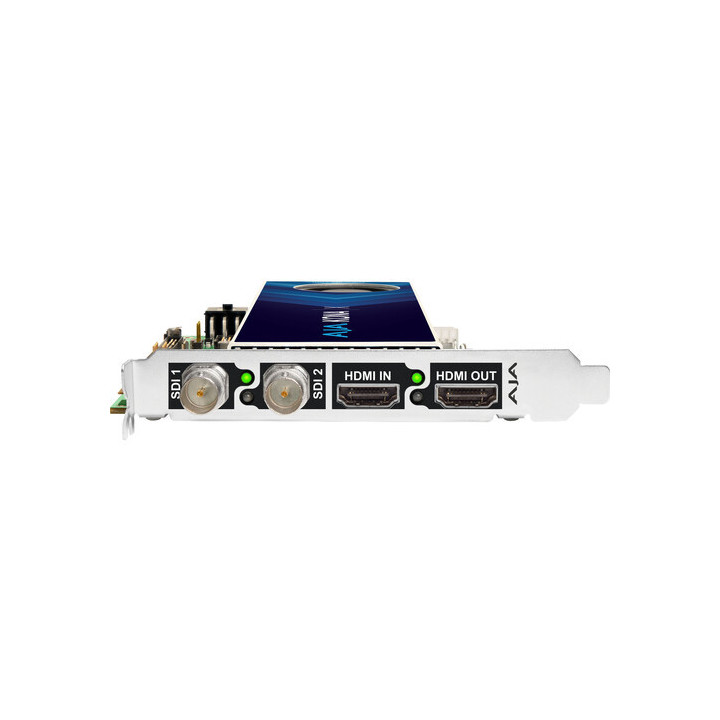 AJA KONA-X-OP-R0  - 12G-SDI and HDMI 2.0 Ultra-Low Latency PCIe Card, fanless