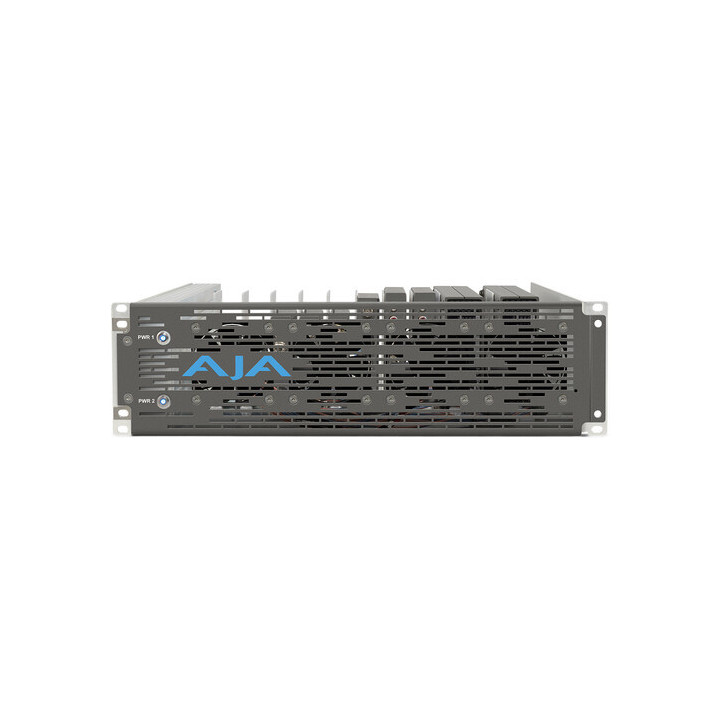 AJA DRM2-PLUS-P2 - Passive 3-RU Frame, Redundant Power Supply