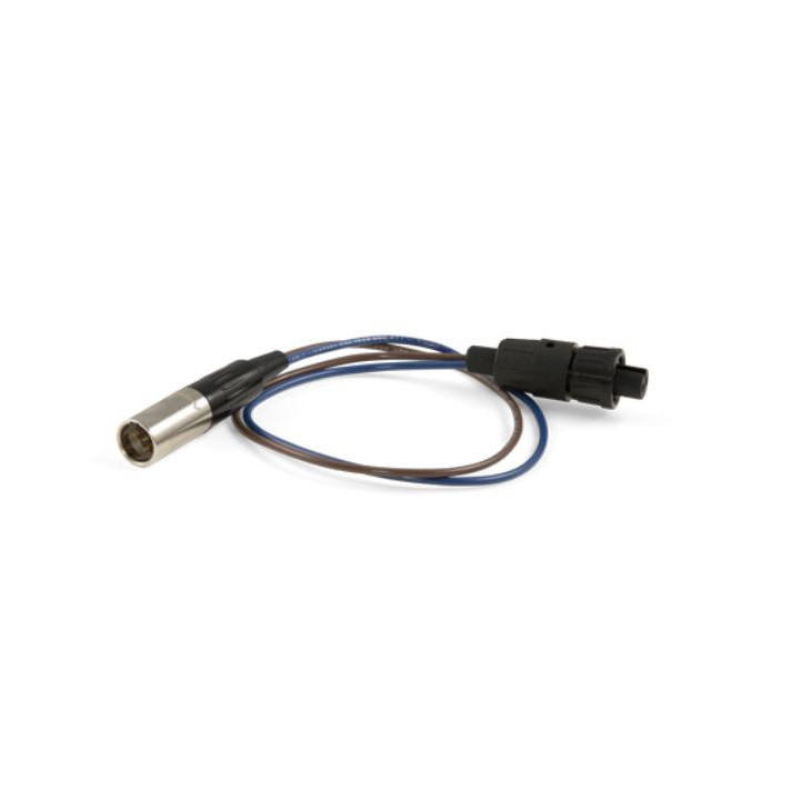 AJA DRM2-PLUS-XC - Male-Mini-XLR-to-Female-Mini-Con-X Adapter Cable, 12"