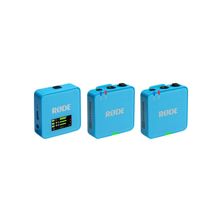 Rode WIGOGEN3BLU - Wireless GO Blue (Gen 3) - Digital 2-channel wireless system, blue