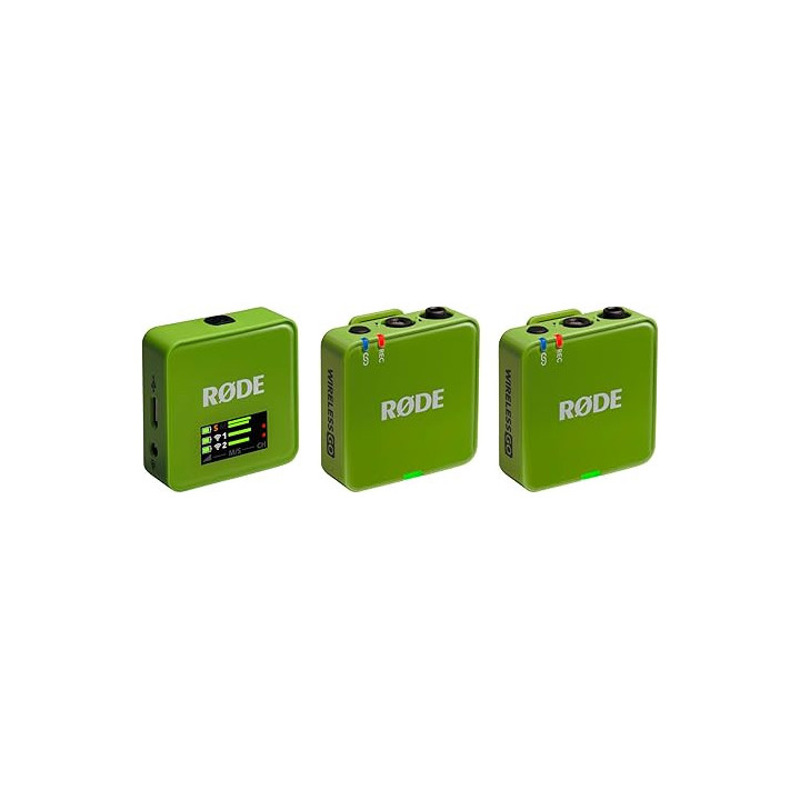Rode WIGOGEN3GRE - Wireless GO Green  (Gen 3) - Digital 2-channel wireless system, green