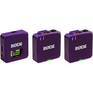 Rode WIGOGEN3PUR - Wireless GO Purple (Gen 3) - Digital 2-channel wireless system, purple