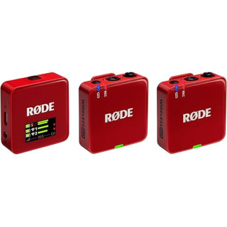 Rode WIGOGEN3RED - Wireless GO Red (Gen 3) - Digital 2-channel wireless system, red