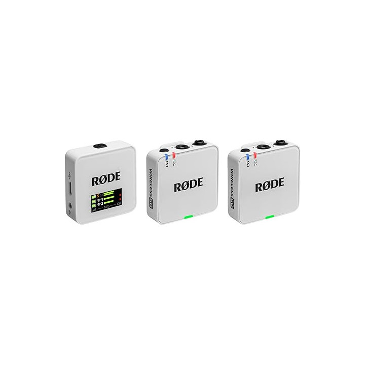 Rode WIGOGEN3W - Wireless GO White (Gen 3) - Digital 2-channel wireless system, white