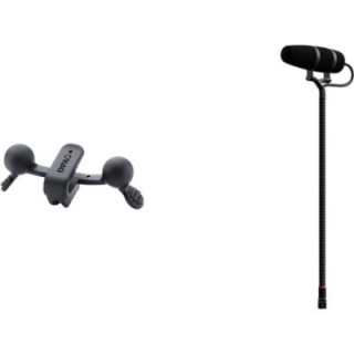 DPA Microphones 4099-DP-1-199-S - 4099 CORE+ Supercardioid Instrument Microphone with Saxophone Clip (Loud SPL)