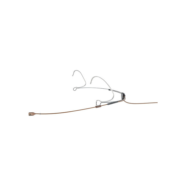 DPA Microphones 4488-DP-R-C10 - 4488 CORE+ Cardioid Headset Microphone with TA4F Adapter (Brown)