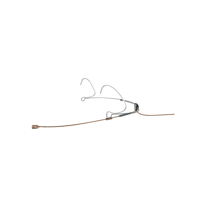 DPA Microphones 4488-DP-R-C34 - 4488 CORE+ Cardioid Headset Microphone with Locking 3.5mm Adapter (Brown)