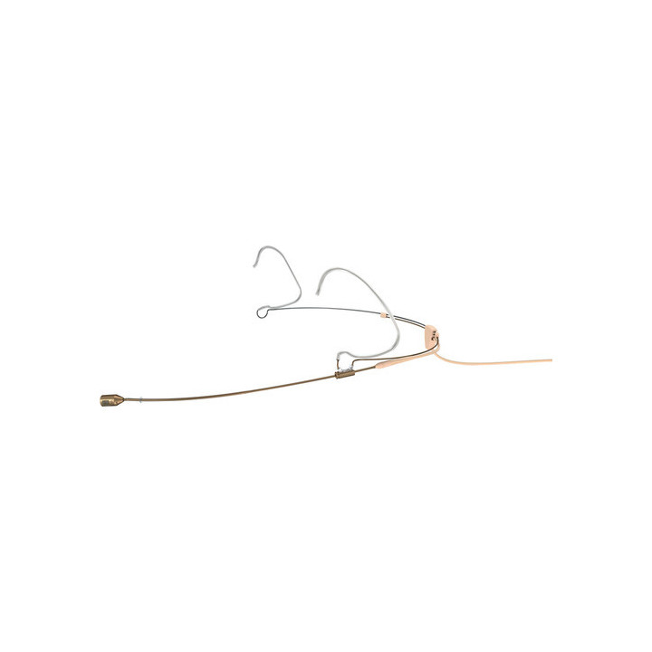 DPA Microphones 4488-DP-R-F34 - 4488 CORE+ Cardioid Headset Microphone with Locking 3.5mm Adapter (Beige)