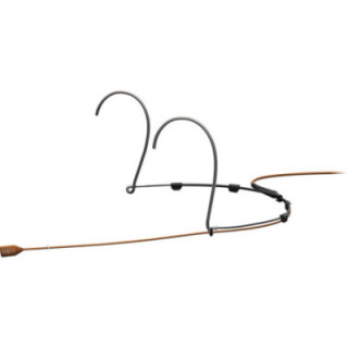 DPA Microphones 4088-DP-A-C10-LH - 4088 CORE+ Cardioid Headset Microphone with TA4F Adapter (Medium, Brown)