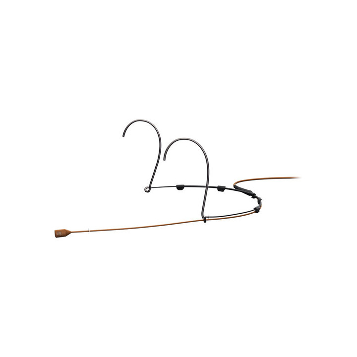 DPA Microphones 4088-DP-A-C10-LH - 4088 CORE+ Cardioid Headset Microphone with TA4F Adapter (Medium, Brown)