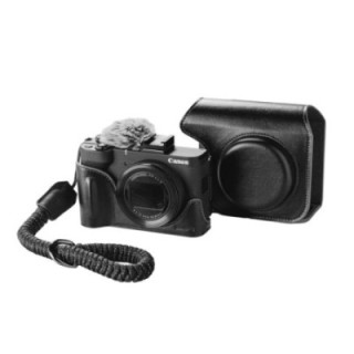 SmallRig 5386 - Leather Case Kit for Canon PowerShot V1 (Black)