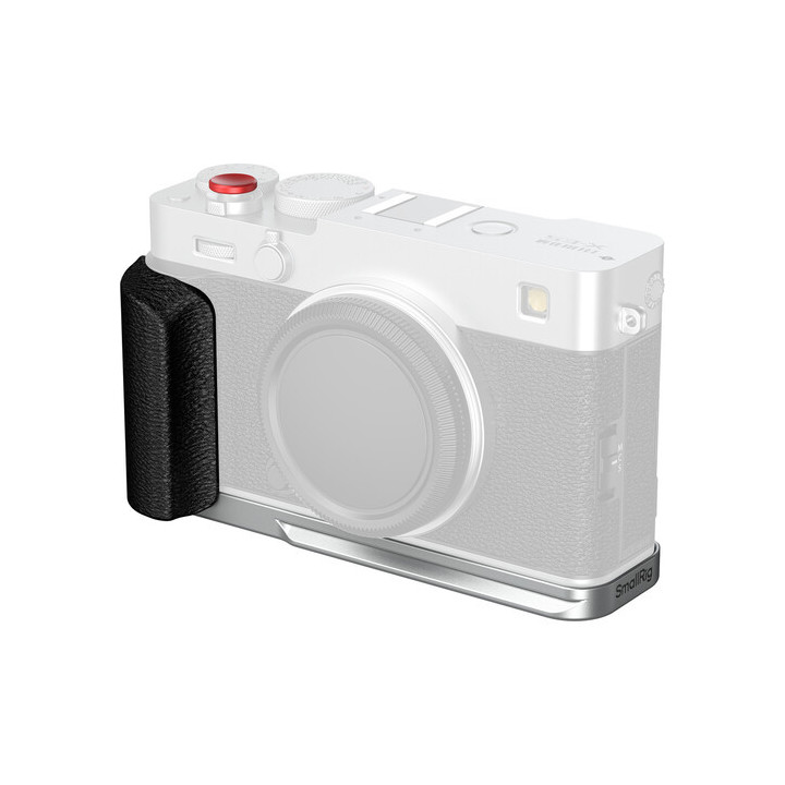 SmallRig 5448 -  L-Shaped Mount Plate with Silicone Handle for FUJIFILM X-E5 (Black)