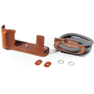 SmallRig 5449 - Leather Case Kit for FUJIFILM X-E5 (Brown)