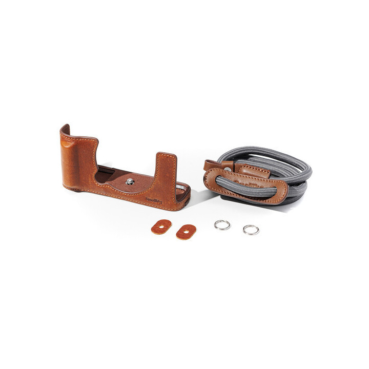 SmallRig 5449 - Leather Case Kit for FUJIFILM X-E5 (Brown)