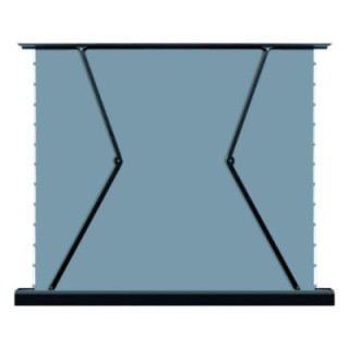 Kimex 049-3717W - Motorized tensioned pop-up projection screen 3.32 x 1.87m