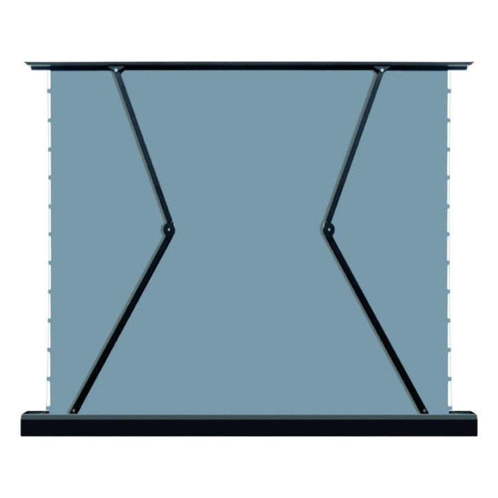 Kimex 049-3717W - Motorized tensioned pop-up projection screen 3.32 x 1.87m