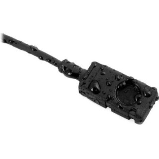 Voice Technologies VT500WATER BLACK NECKLACE - Waterproof Miniature Lavalier Mic, black