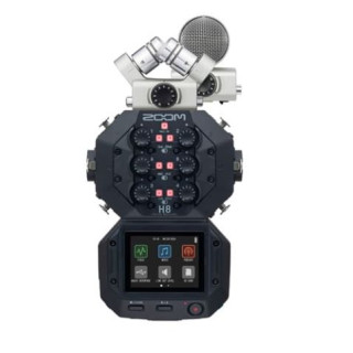 Zoom H8 + MS Pack Limited Edition - Handy Recorder + XYH-6 and MSH-6 (silver)