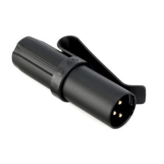 DPA Microphones DAD9001 - MicroLock to 3-Pin XLR Adapter with Belt Clip