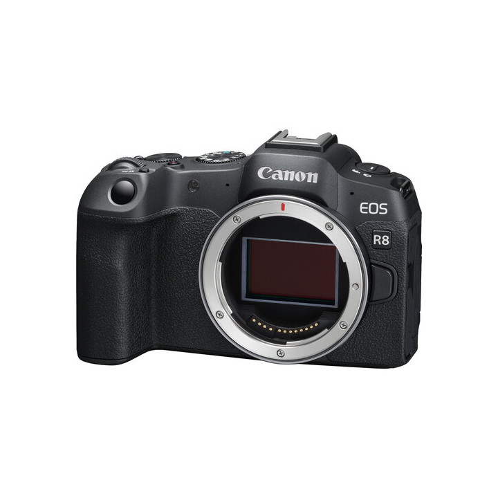 Canon 5803C096 - EOS R8 Mirrorless Camera with Cropping Guide Firmware