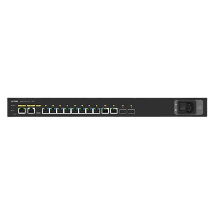 Adder AVM-C12 - NETGEAR GSM4212P 12-port network switch for use with ADDERView Matrix