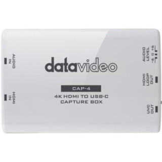 Datavideo CAP-4 - 4K HDMI to USB-C Capture Box