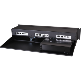 Sonnet RACK-MIN-3X-SLF - RackMac mini (2024) Rev B Rear Mounting Shelf Accessory