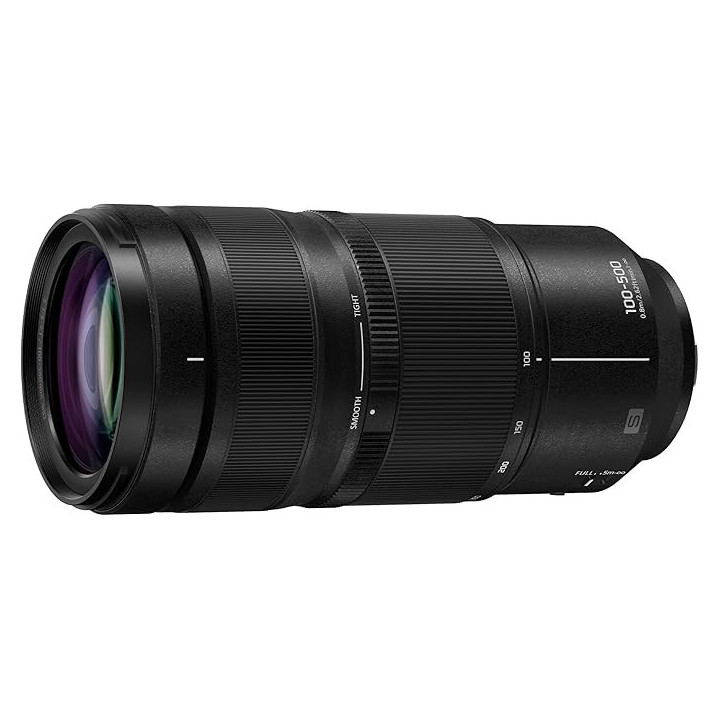 Panasonic S-R100500E - LUMIX S 100-500mm F5-7.1 O.I.S.  L-Mount Lens - Black