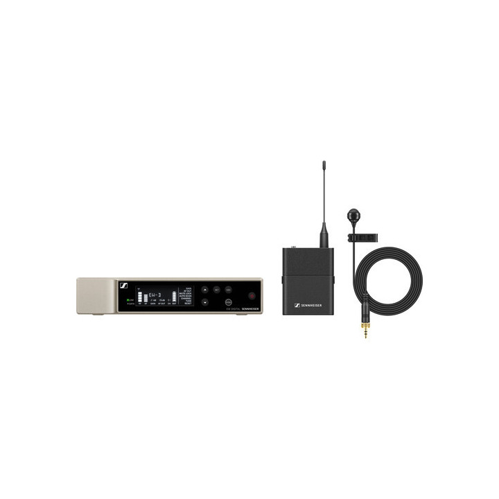 Sennheiser EW-D-ME4-SET (Q1-6) - Digital Wireless Cardioid Lavalier Microphone System (Q1-6: 470 to 526 MHz)