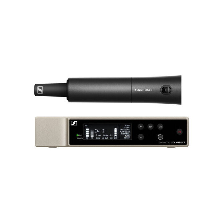 Sennheiser EW-D-SKM-S-BASE-SET (Q1-6) - Digital Wireless Handheld Microphone System, No Mic Capsule (Q1-6: 470 to 526 MHz)