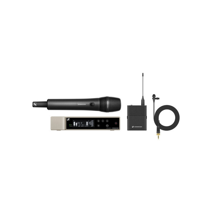 Sennheiser EW-D-ME2/835-S-SET (Q1-6) - Digital Wireless Combo Microphone System (Q1-6: 470 to 526 MHz)