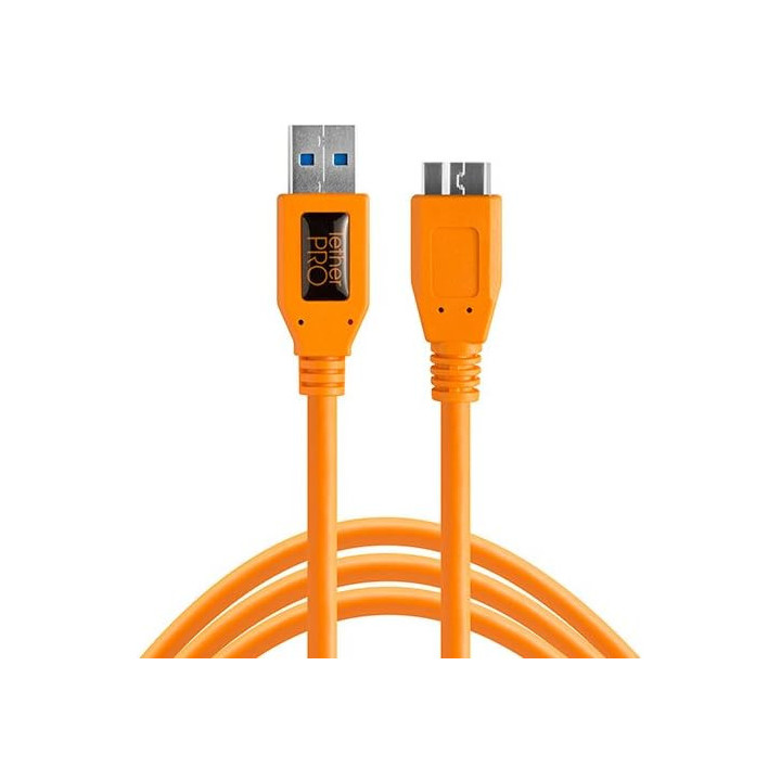 Tether Tools CU5454 - TetherPro USB 3.0 to Micro-B 4.6m Org