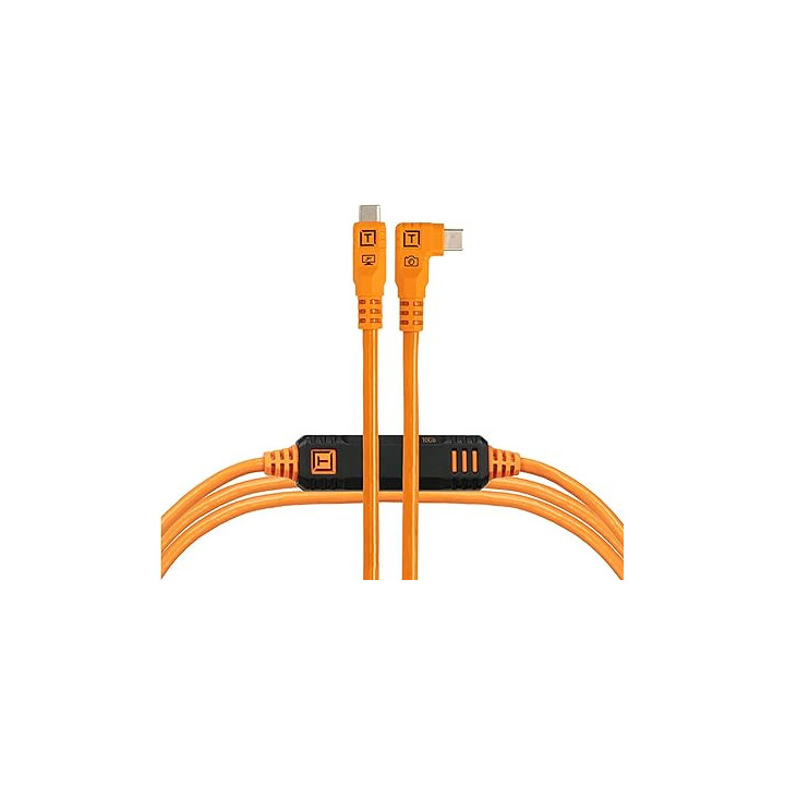 Tether Tools CUC15RTG2-ORG - TetherPro Optima 10G USB-C 4.6m RT Org