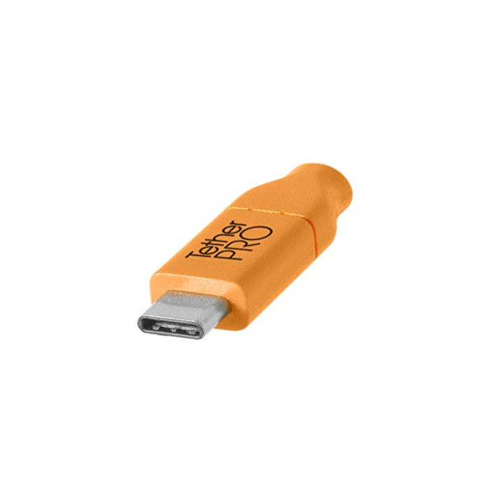 Tether Tools CUC2415-ORG - TetherPro 2.0 Mini-B 5-Pin 4.6m Org
