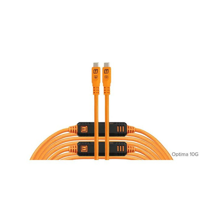 Tether Tools CUC31G2-ORG - TetherPro Optima 10G USB-C 9.4m Str Org