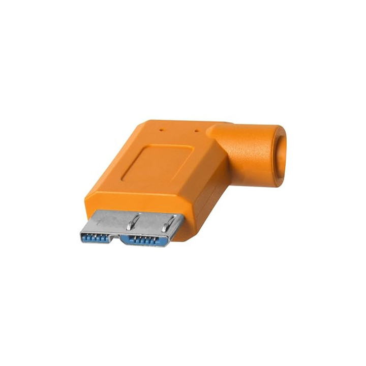 Tether Tools CUC33R15-ORG - TetherPro USB-C to 3.0 Micro-B RT 4.6m O