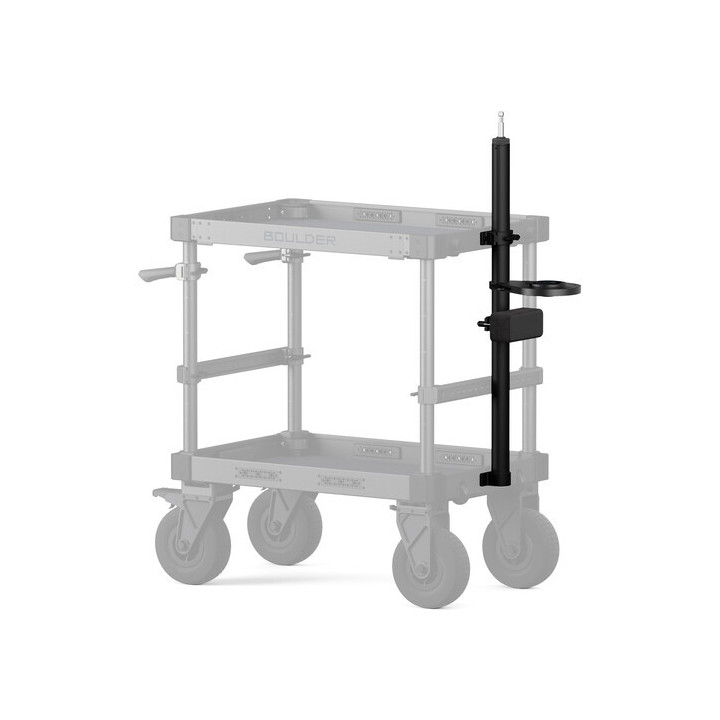 Tilta TC-FSMK-B - Fluid Head and Steadicam Mounting Kit for Boulder Camera Cart - Black